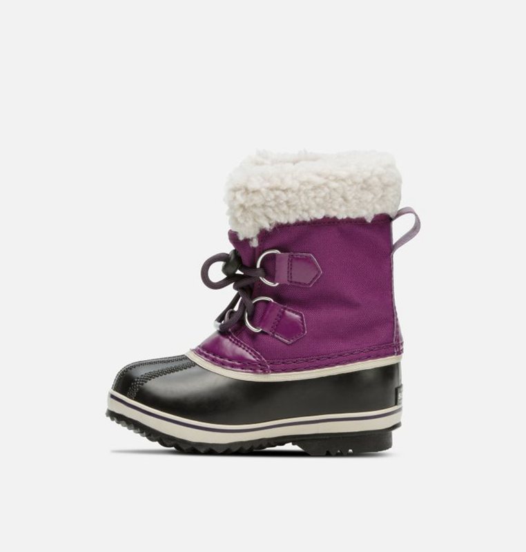 Botas Nieve Sorel Niños - Childrens Yoot Pac™ Nylon Moradas/Negras - 04532-TFUS